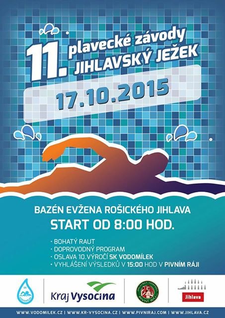 11. ročník Jihlavského ježka a oslava 10. výročí založení SK Vodomílek 11. ročník Jihlavského ježka a oslava 10. výročí založení SK Vodomílek