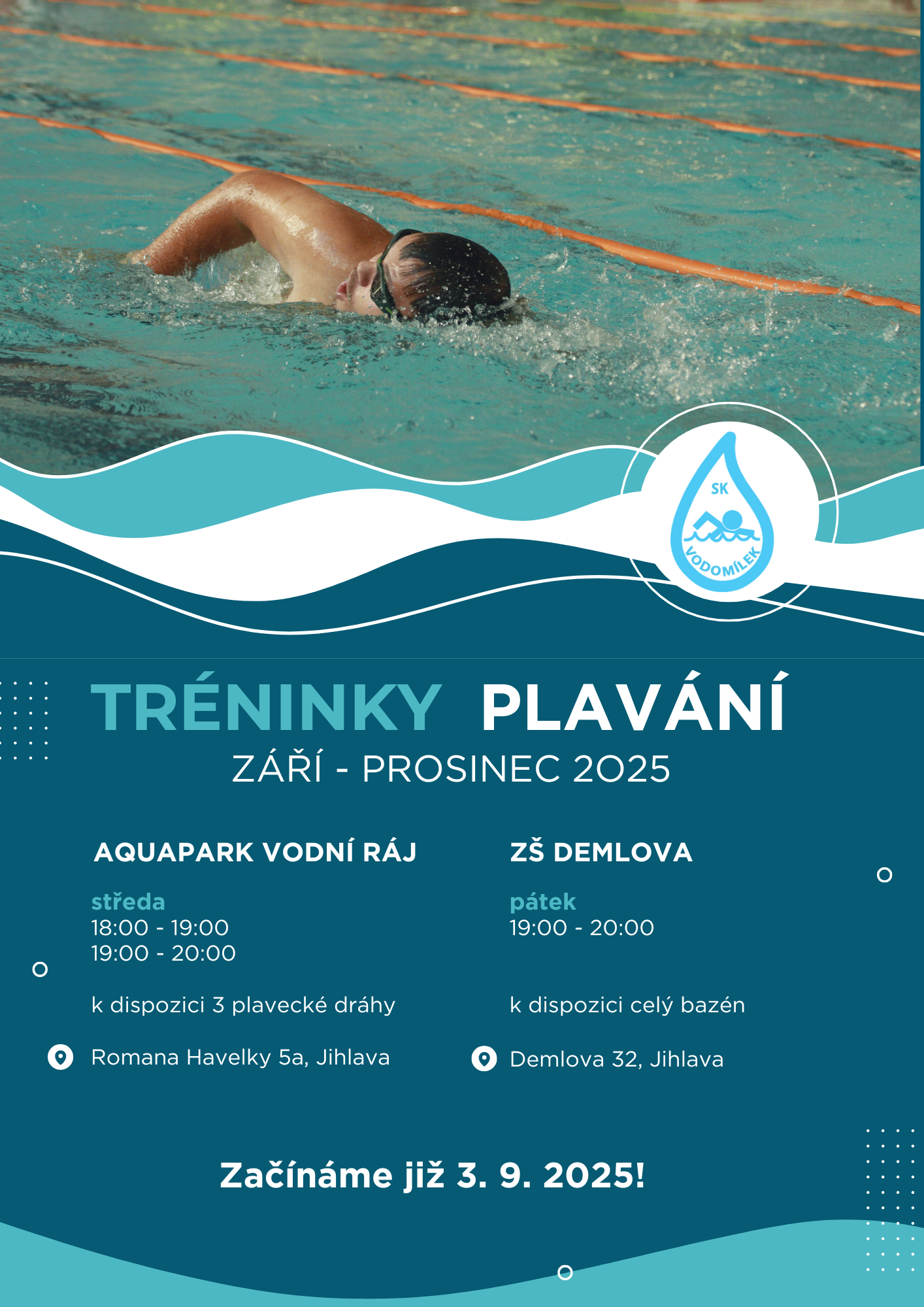 Plávání v letošním školním roce